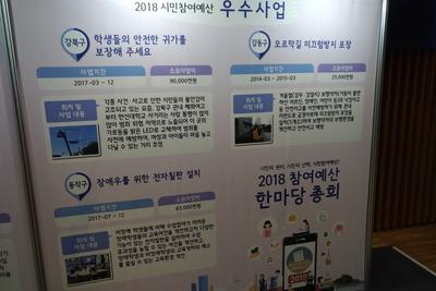 서울시 시민참여예산 한마당총회 견학1