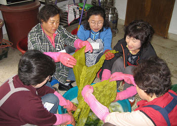 농촌여성의 전통생활기술 교육 